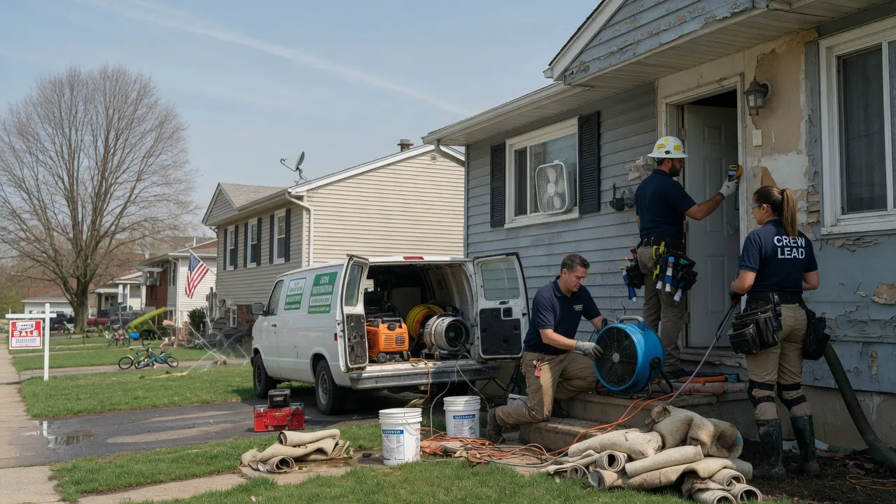 Flood Cleanup in Gould City, MI near me