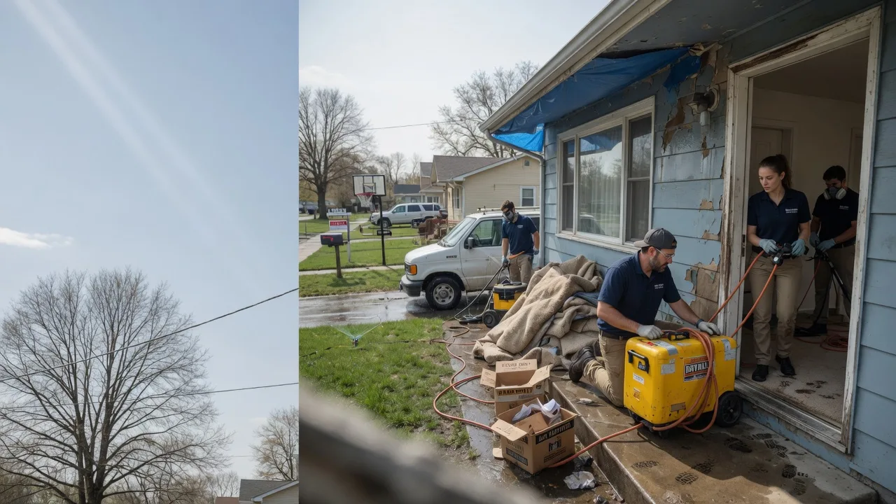 Basement Flood Cleanup in Gould City, MI near me